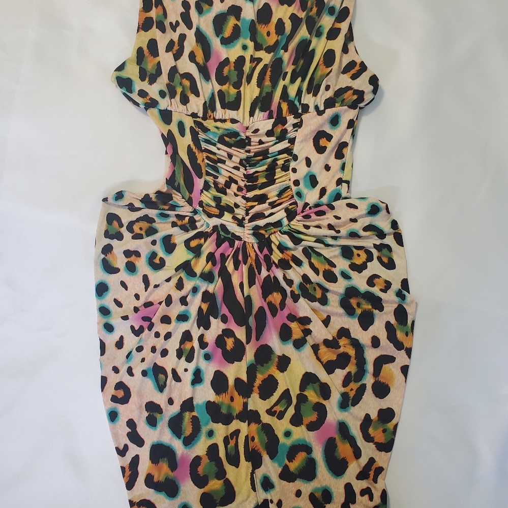 Multicolored Mini Dress - Picture 2 of 4